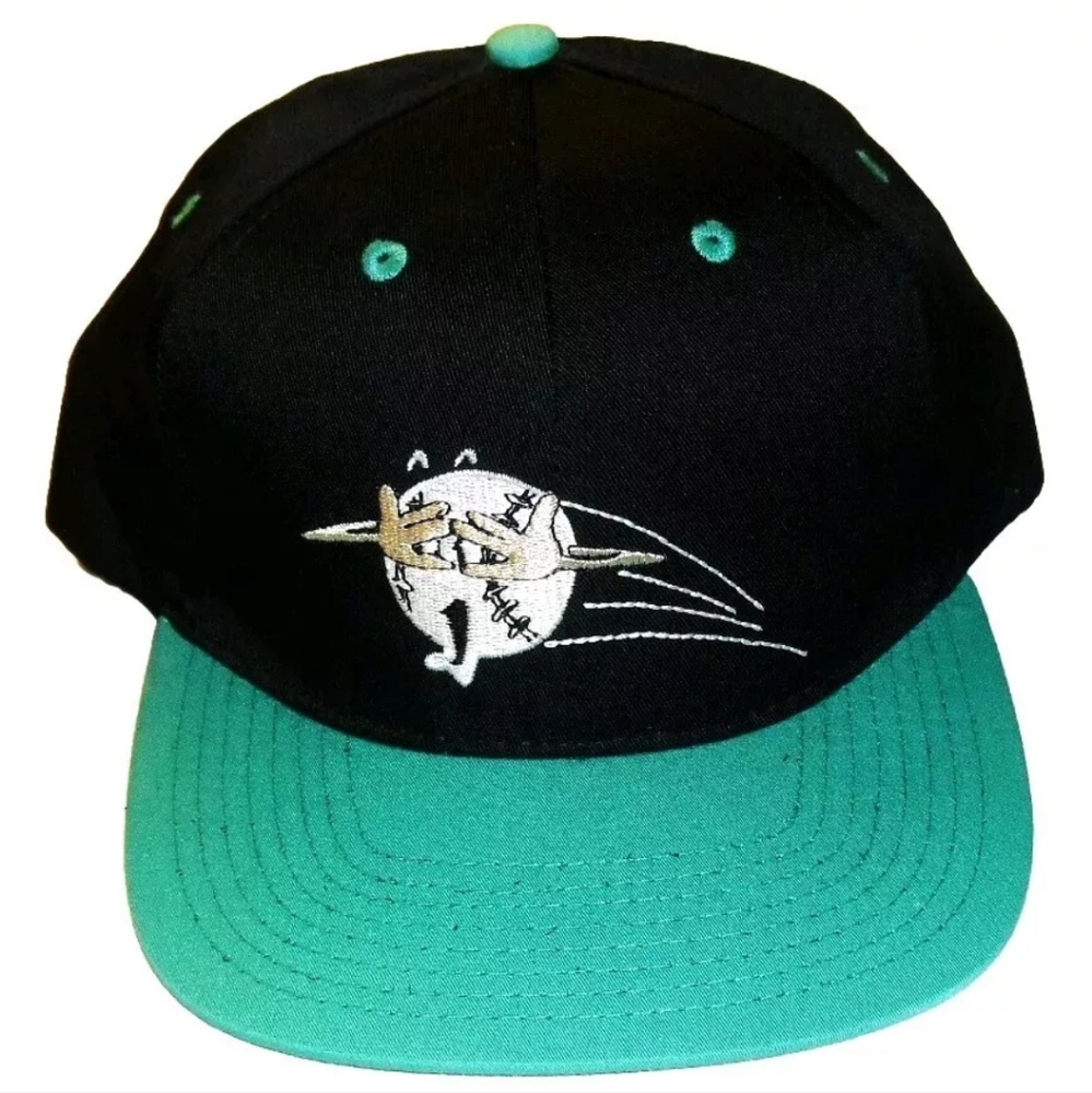 Minor League Baseball Mens Adult Vintage 90s Snapback hat cap MILB New
